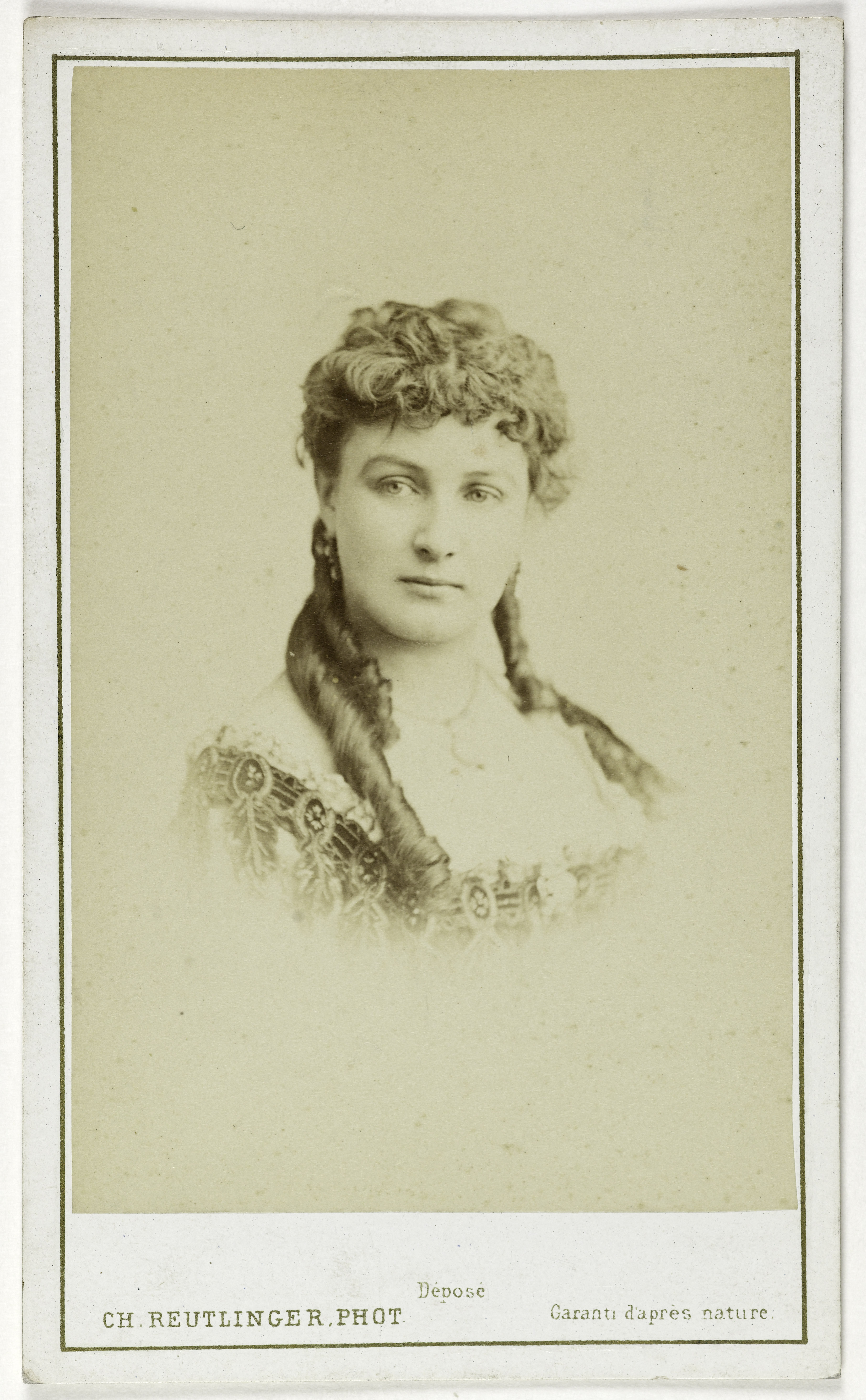 Charles Reutlinger, Portrait de Latour Amélie, (Julie Lieutet, dite), (actrice)