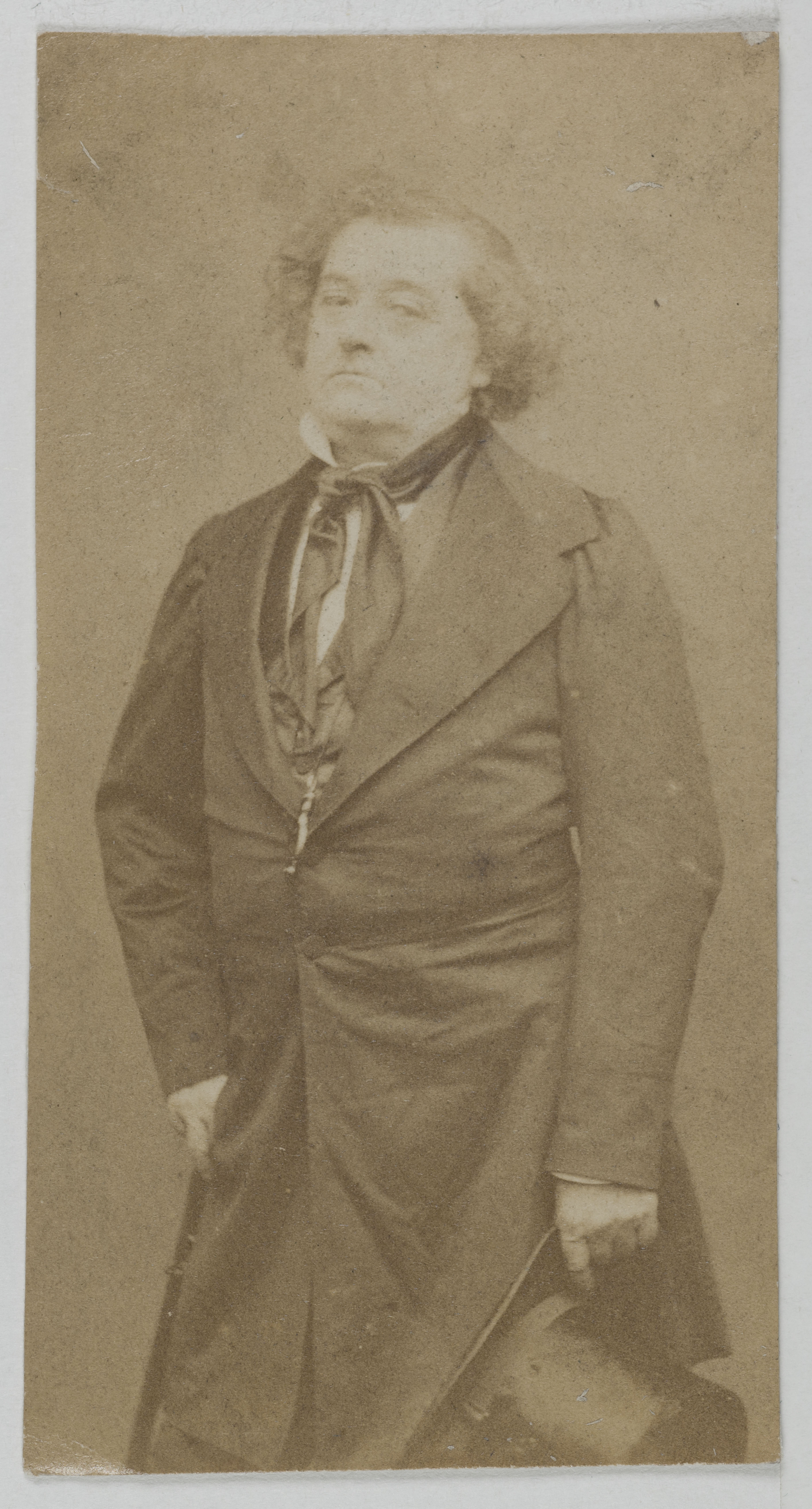 Anonyme, Portrait de Frédérick Lemaître, (Antoine-Louis-Prosper Lemaître, 1800-1876), (acteur)