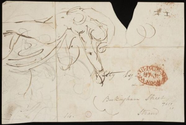 William Etty, Drawing