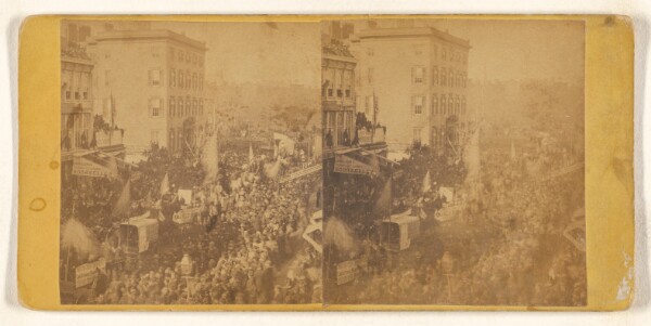 Unknown, [Peace Parade, Broadway, New York City]