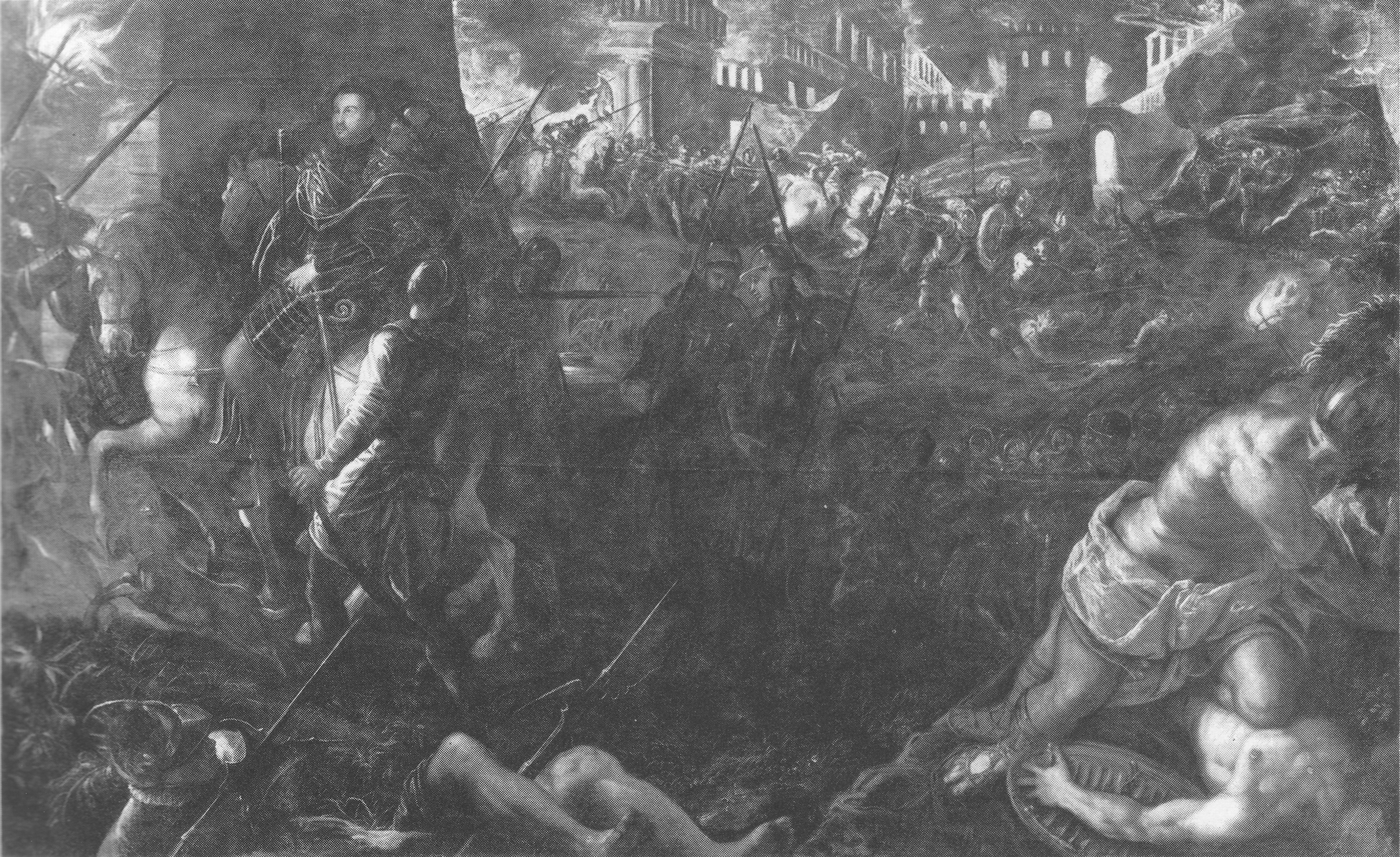 Jacopo Tintoretto, Gonzaga-Zyklus, II. Reihe, 1. Einnahme von Mailand