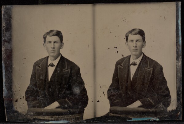 Jacob Byerly, [Double portrait of a young man]