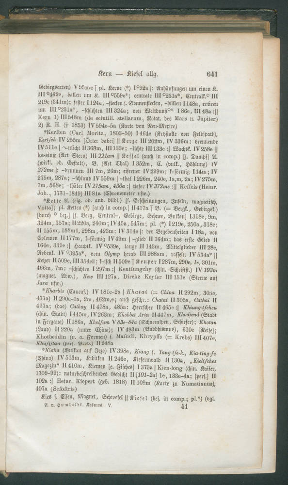 Cotta (Hersteller), Kosmos. Entwurf... (5.Bd)
