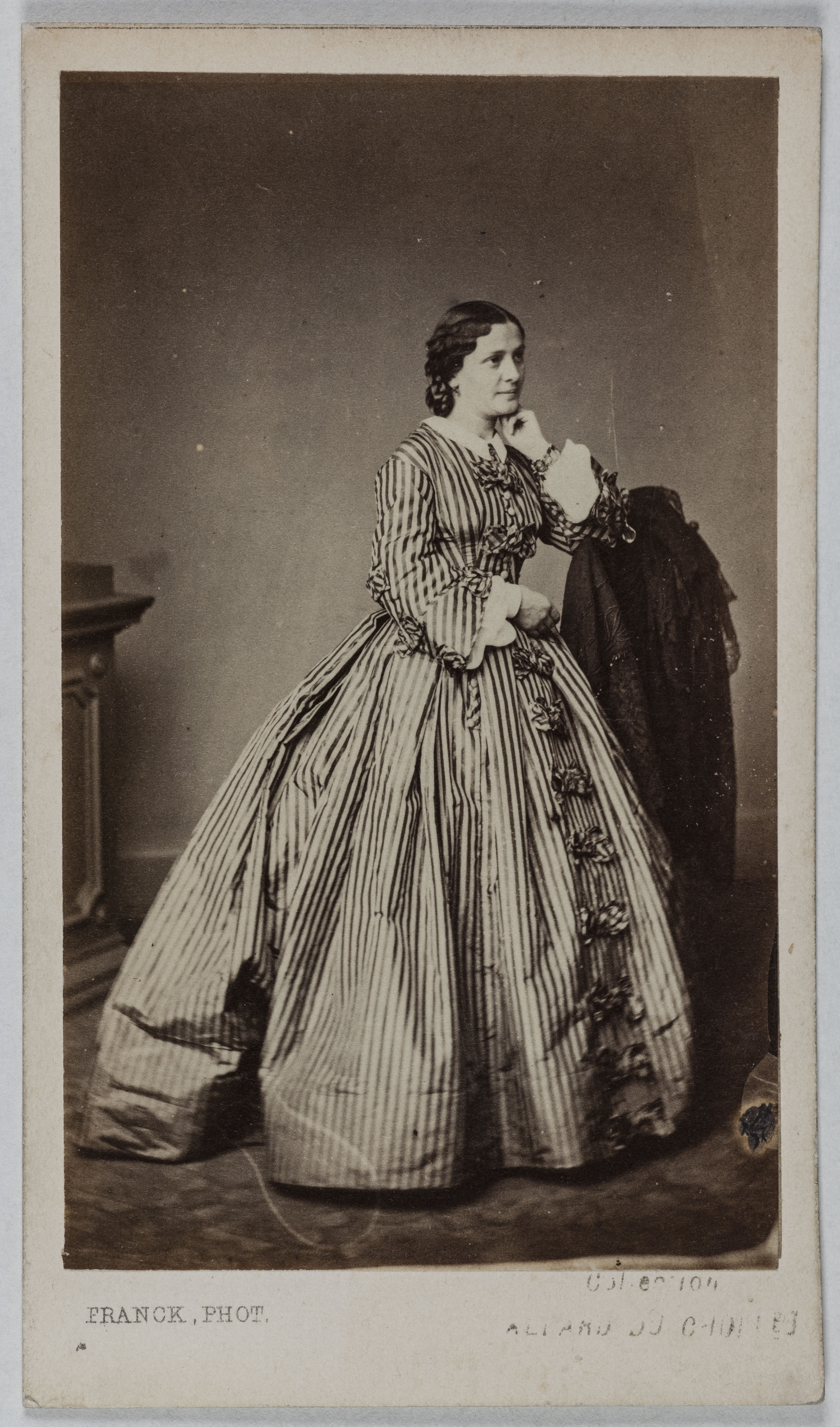 Franck, Portrait d'Essler Jane, (Augustine Jeanne Faessler, dite), (1836-1892), (actrice)