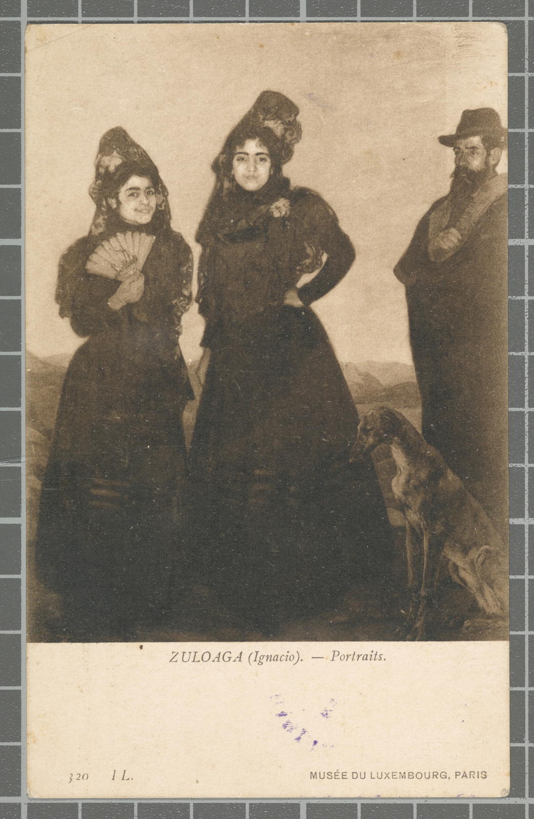 Desconegut, Zuloaga (Ignacio). - Portraits