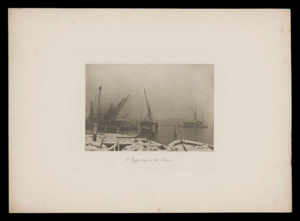 Gale, Lt. Col. Joseph, A Foggy Day on the Thames