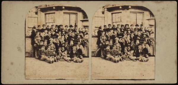 Unknown, Group portrait of boys