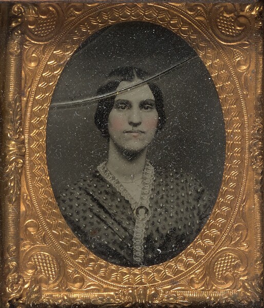 Unknown, [Woman wearing brooch]