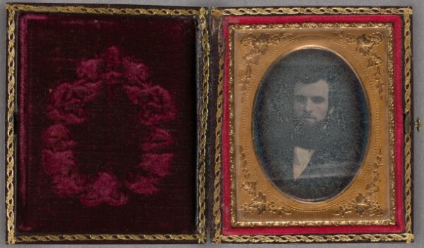 Unknown, [Portrait of a bearded man]