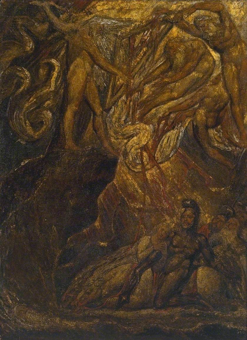 William Blake, The Bard, from Gray