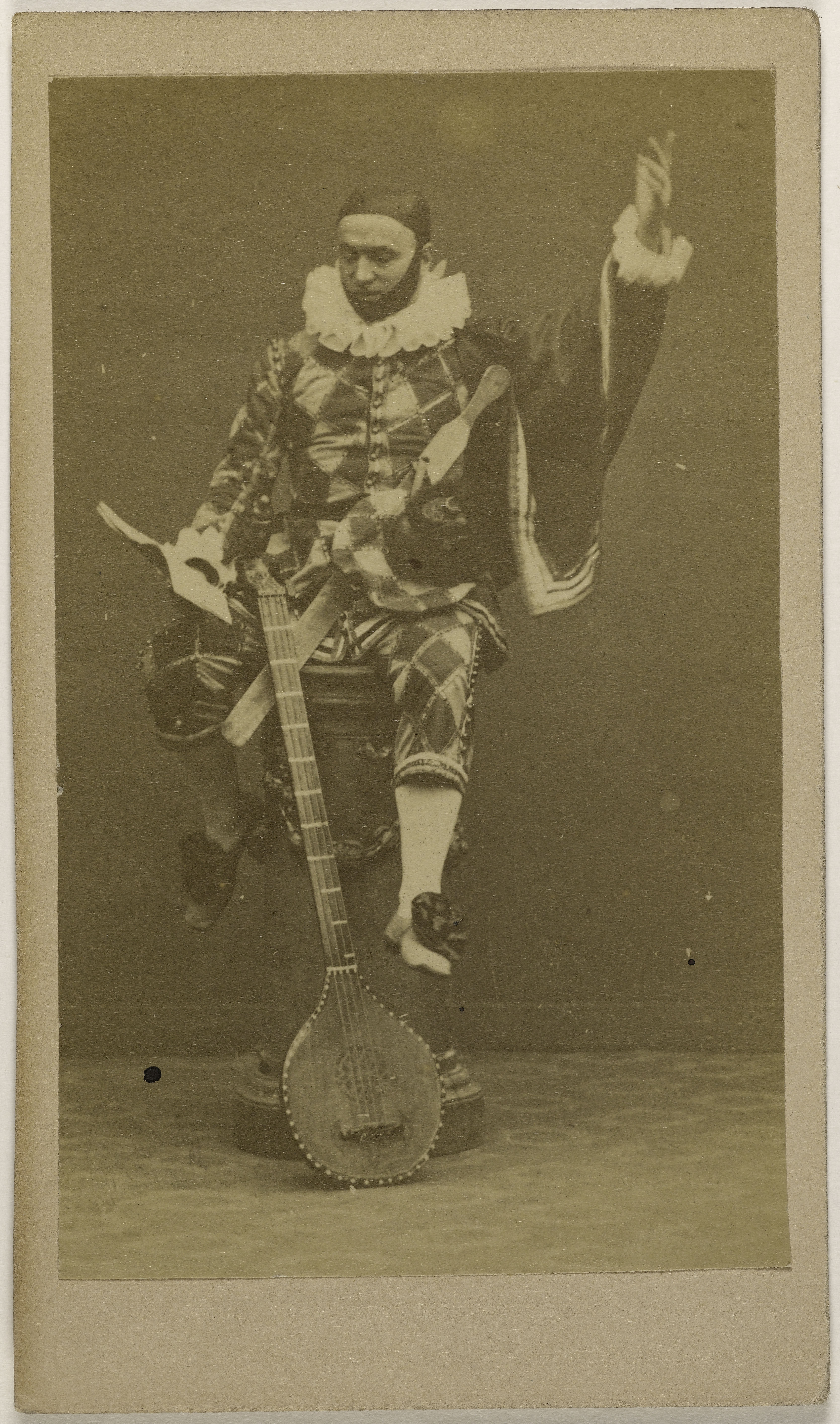 Anonyme, Portrait de Berthier, (danseur)