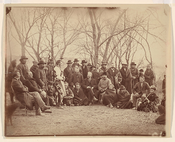 Alexander Gardner, Indians with Government Agents