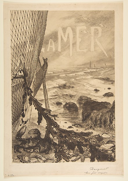 Félix Bracquemond, La Mer