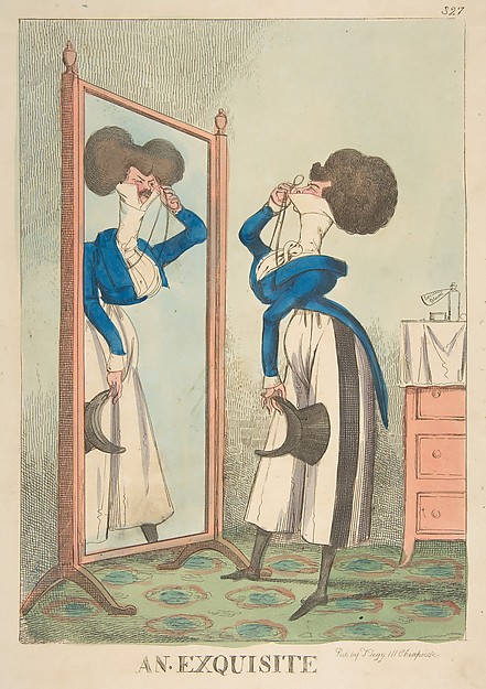 George Cruikshank, An Exquisite