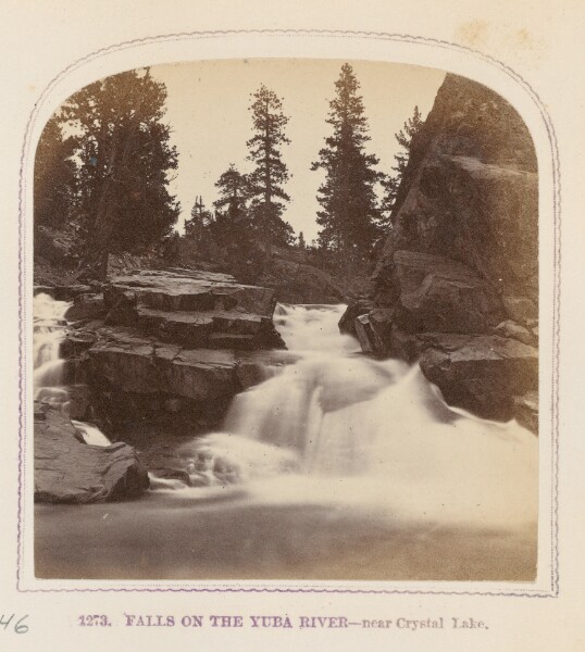 Thomas Houseworth, Falls of the Yuba River — near Crystal Lake