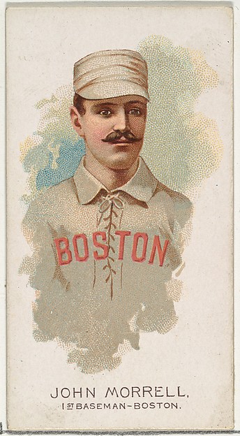 Allen & Ginter, John Morrell, Baseball Player, 1st Baseman, Boston, from World's Champions, Series 2 (N29) for Allen & Ginter Cigarettes