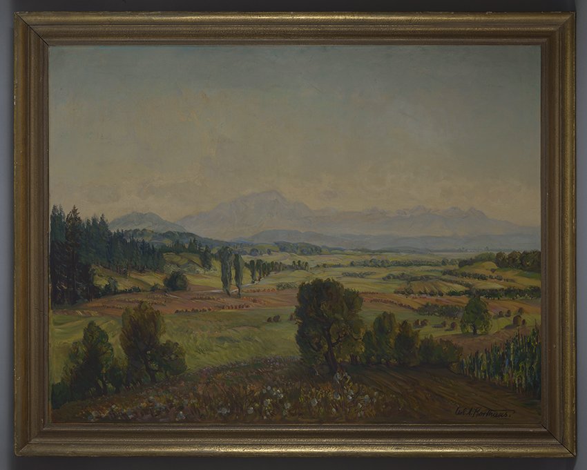 Carl Adolf Korthaus, Sonniger Tag am Bodensee, 1942