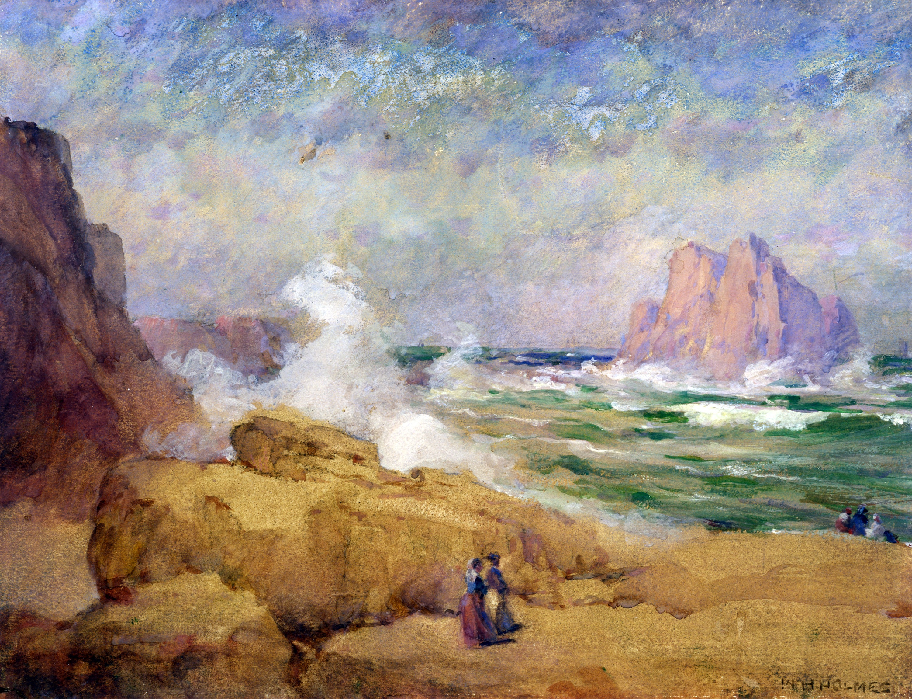 William Henry Holmes, On the Coast of California