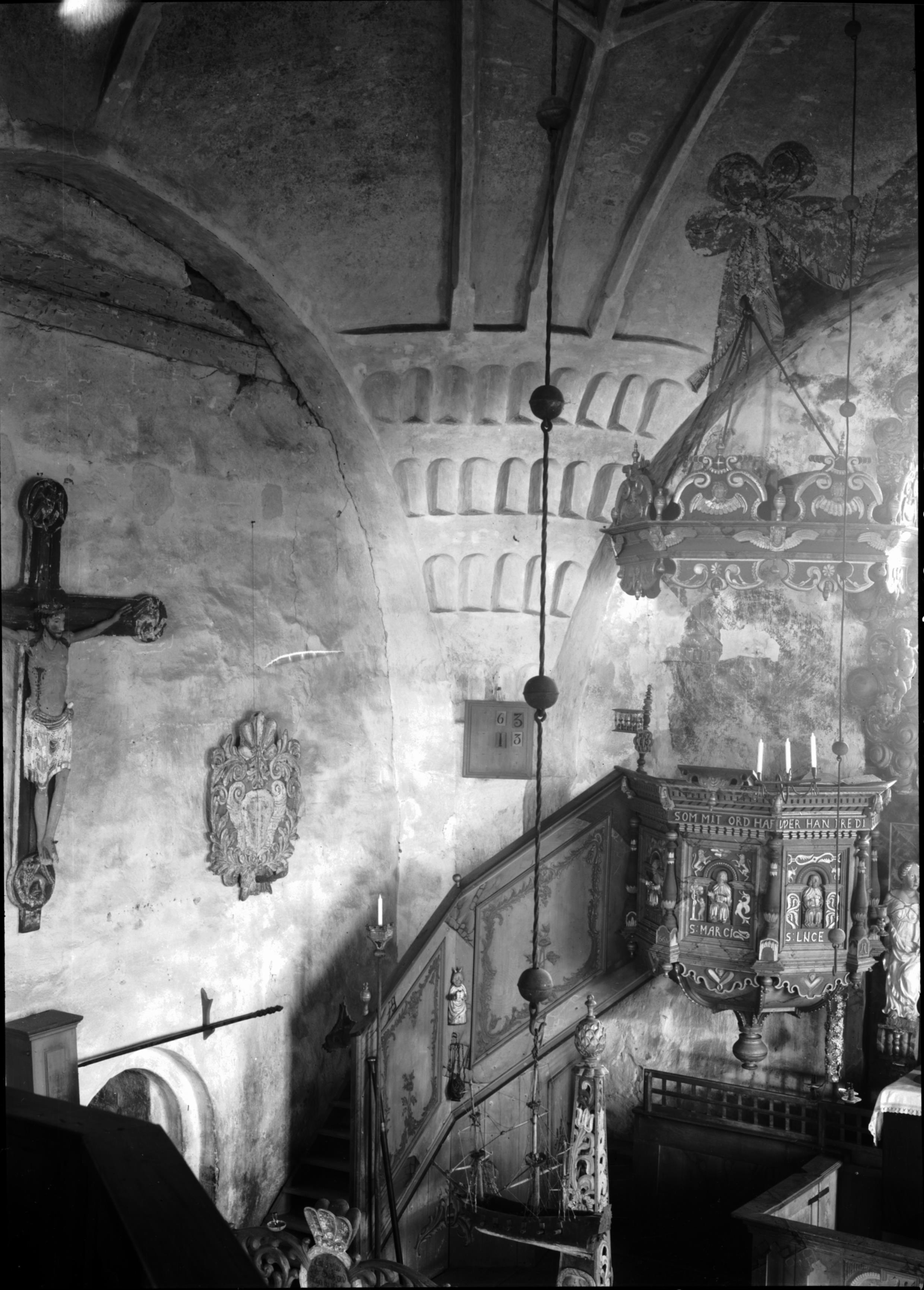 Iwar Anderson, Trönö gamla kyrka