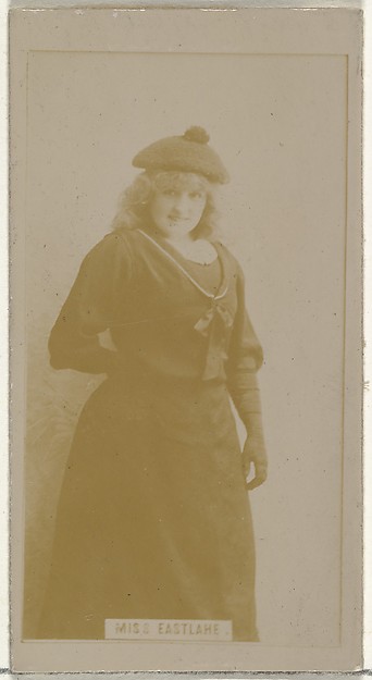 W. Duke, Sons & Co., Miss Eastlake, from the Actors and Actresses series (N145-8) issued by Duke Sons & Co. to promote Duke Cigarettes
