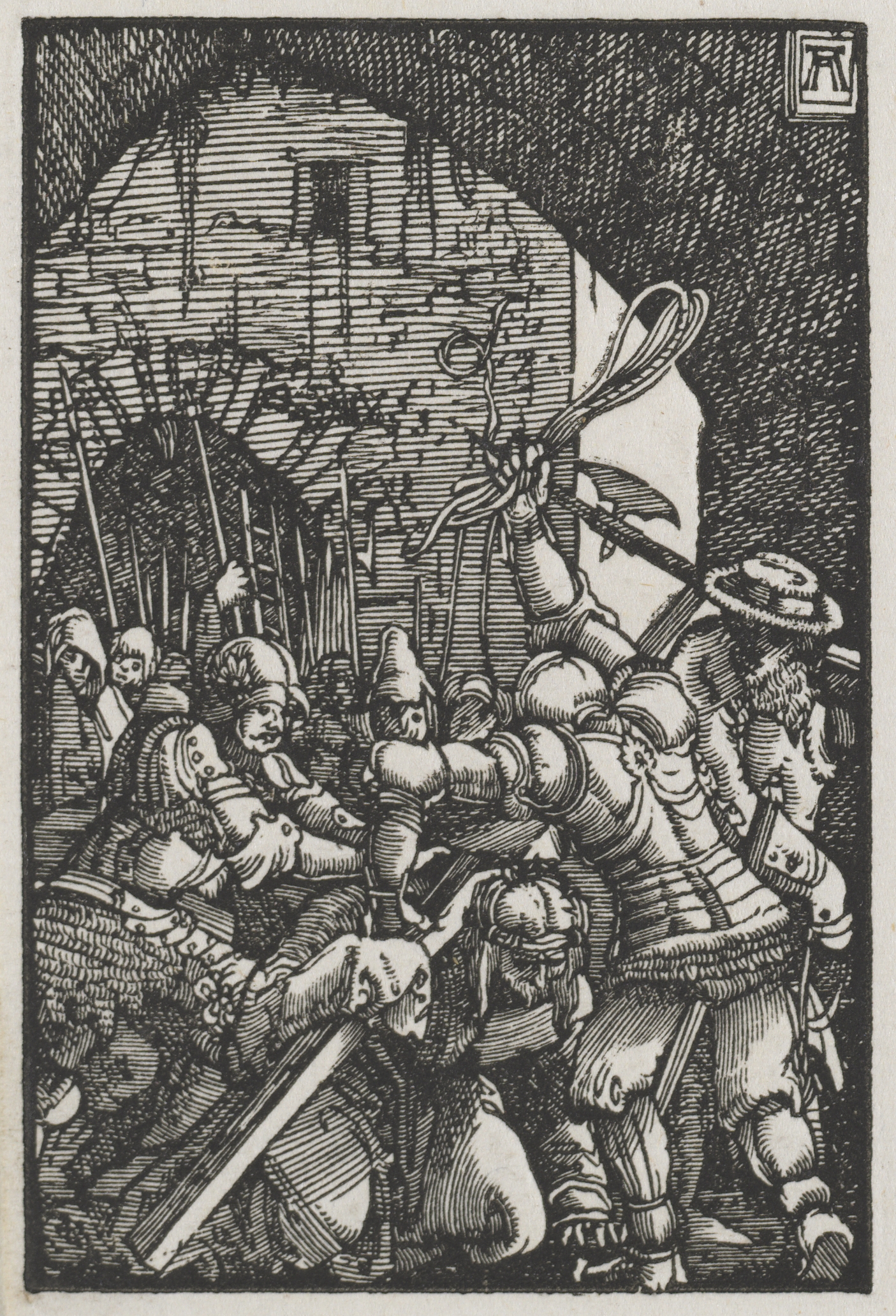 Albrecht Altdorfer, The Fall and Redemption of Man:  Christ Bearing the Cross