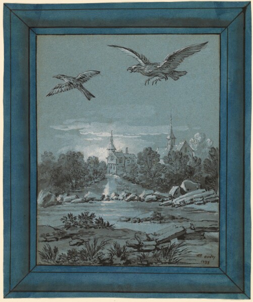 Jean-Baptiste Oudry, The Eagle and the Magpie