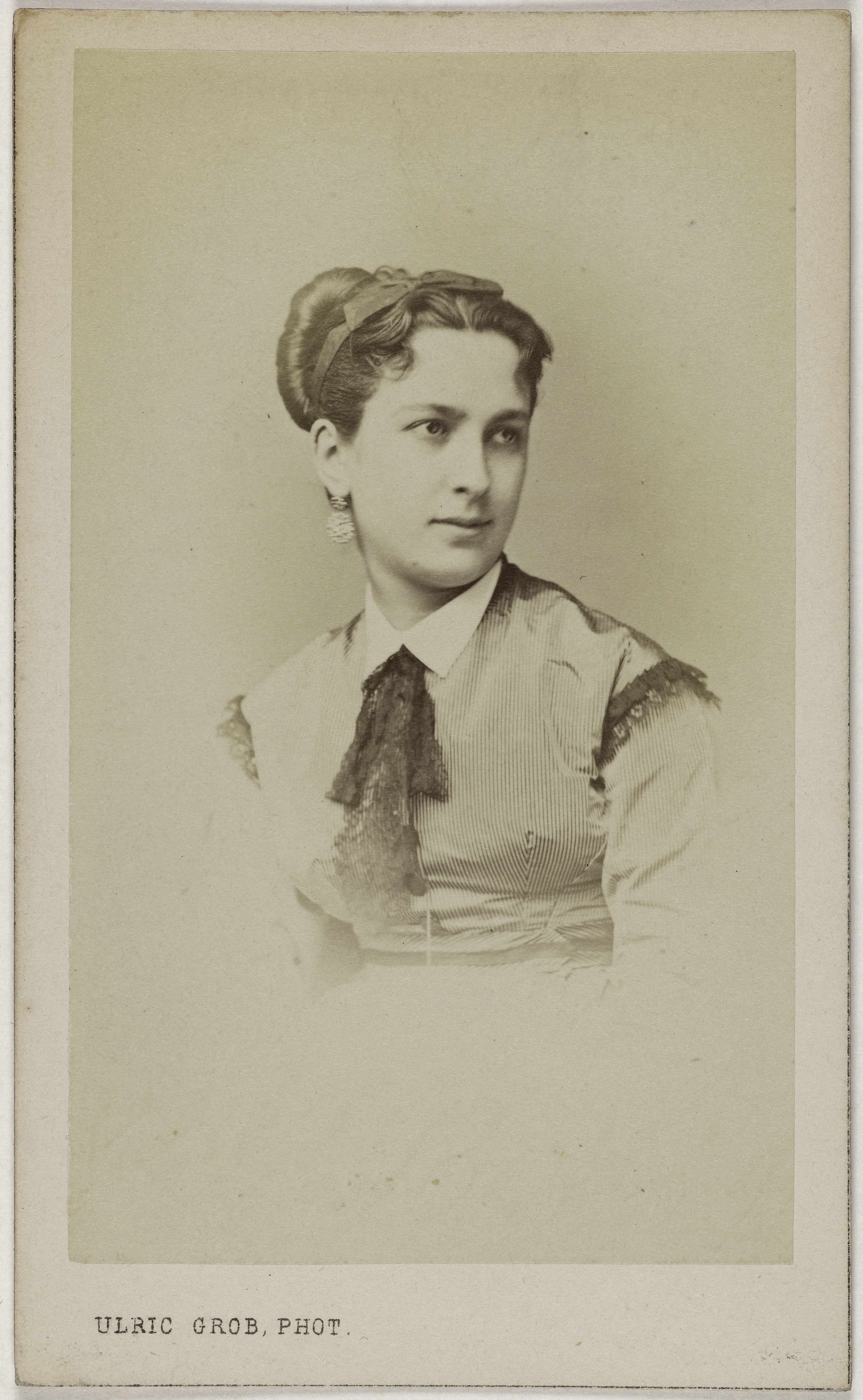 Ulric Grob, Portrait de Debreuil (actrice au théâtre de l'Ambigü)