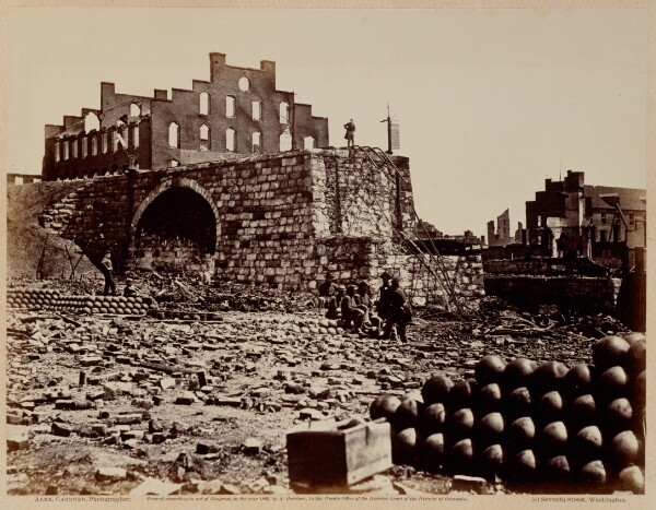 Alexander Gardner, Ruins of Arsenal, Richmond, Virginia