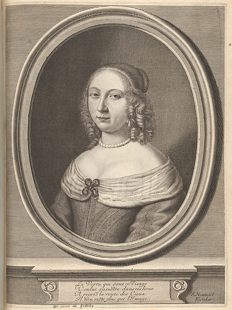 Robert Nanteuil, Portrait of Marie de Gillier