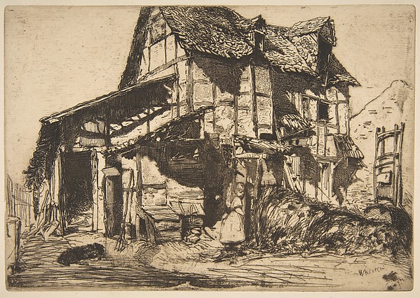 James McNeill Whistler, The Unsafe Tenement (The Old Farm)