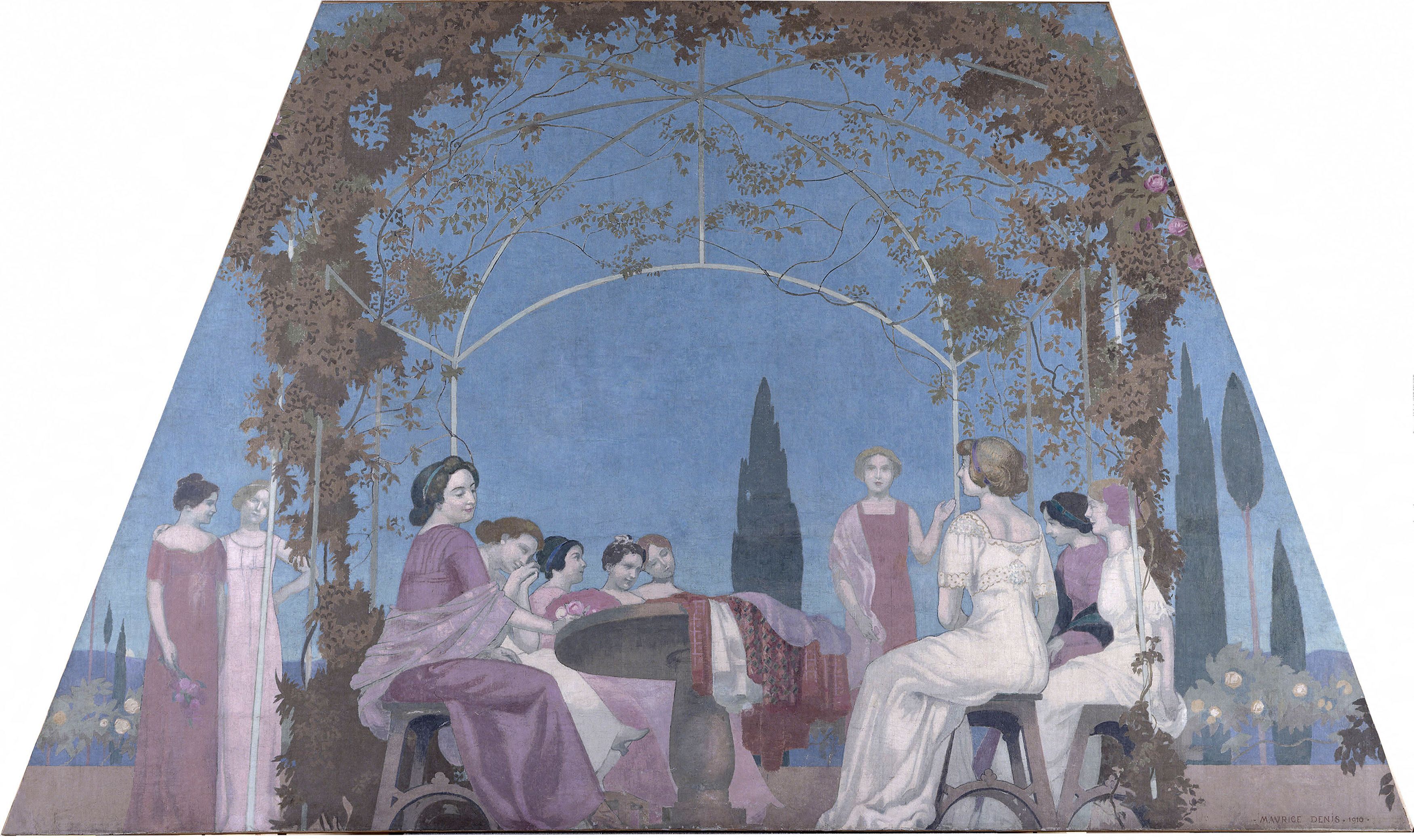 Maurice Denis, Le Poème - Soir florentin
