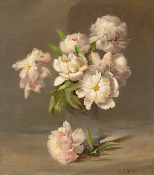 Charles Ethan Porter, Peonies in a Vase