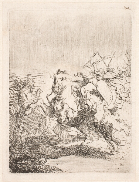 Rembrandt van Rijn, Rytterkamp