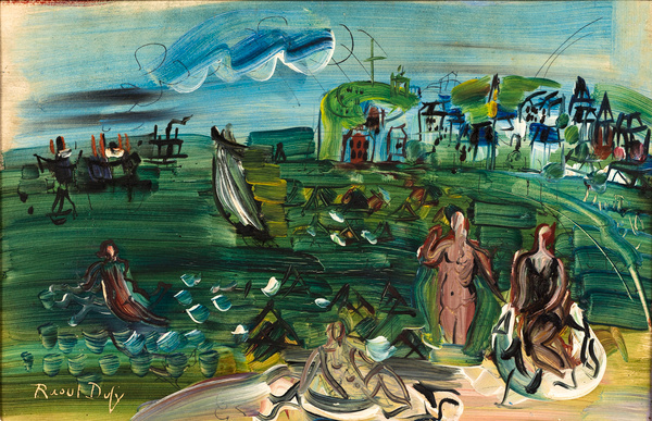 Raoul Dufy, Sainte-Adresse aux baigneurs