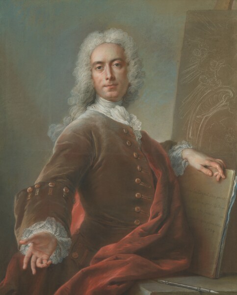 Charles-Antoine Coypel, Self-Portrait