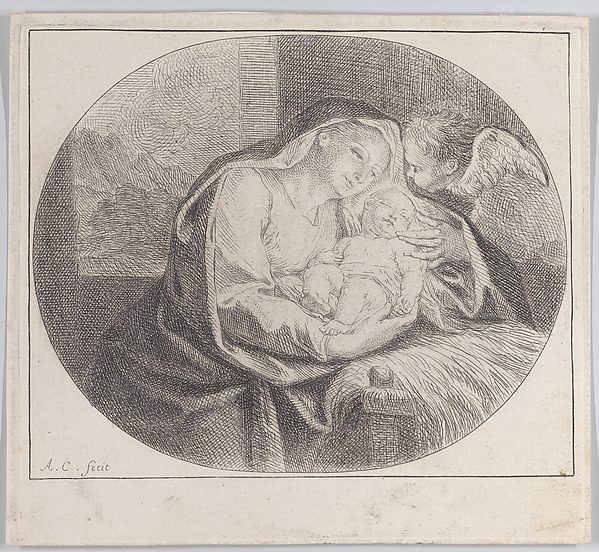 Charles Antoine Coypel, The Virgin and Child
