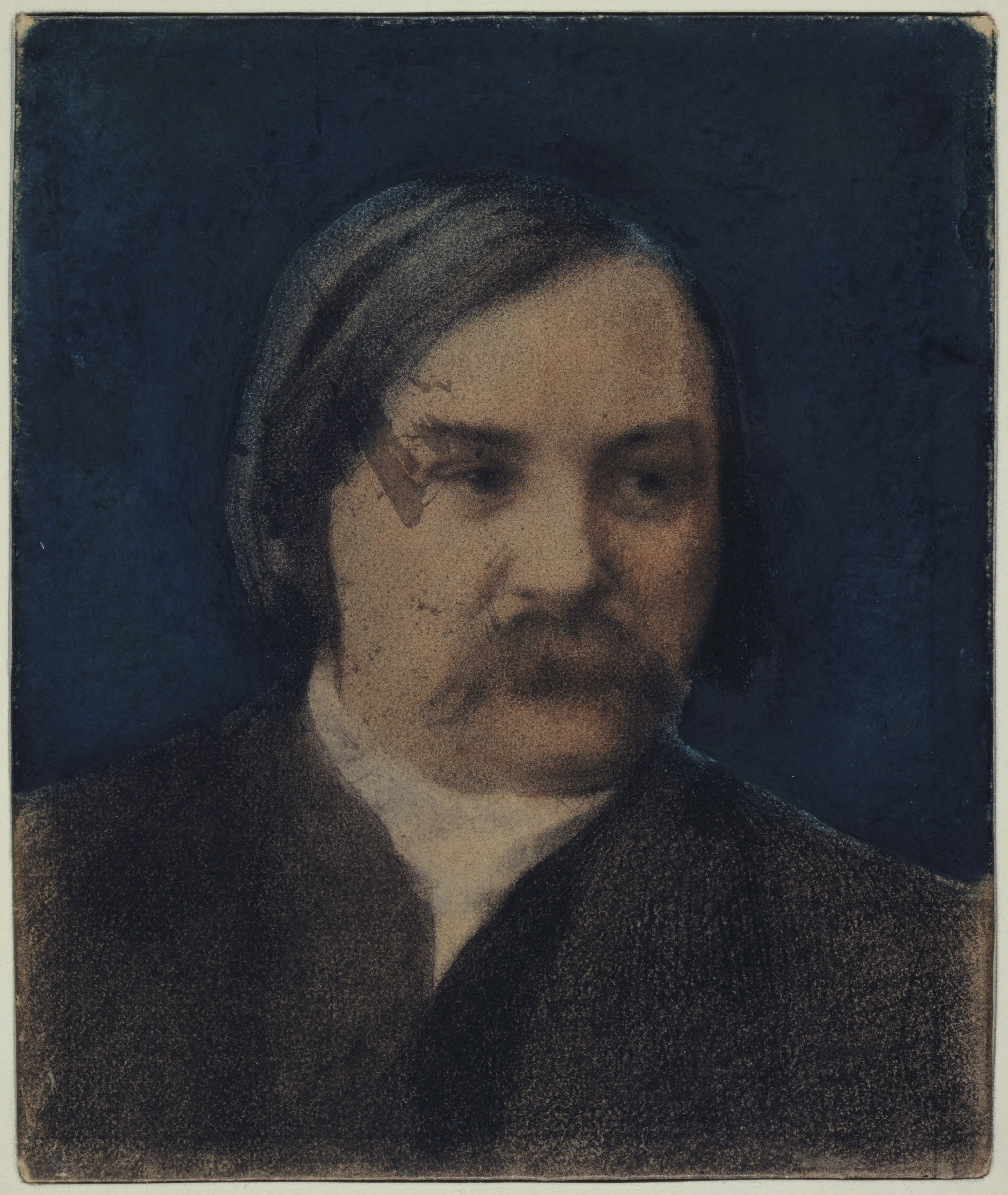 Félix Bracquemond, Portrait de Charles Asselineau (Attaché à la bibliothèque Mazarine, auteur d'un Baudelaire, du Paradis des Gens de lettres etc...pour lequel Bracquemond avit exécuté des gravures)