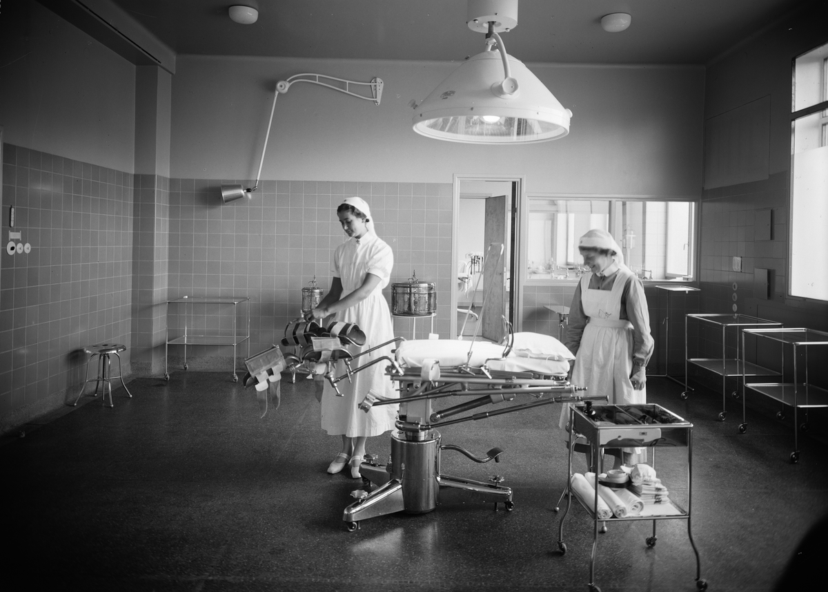 Paul Sandberg, Operational room at the women’s clinic at the Academic Hospital
