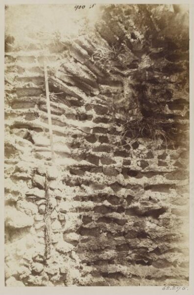 Parker, John Henry, Construction - Rubble or Concrete, (opera a sacco interna,) in the Villa of Hadrian, at Tivoli