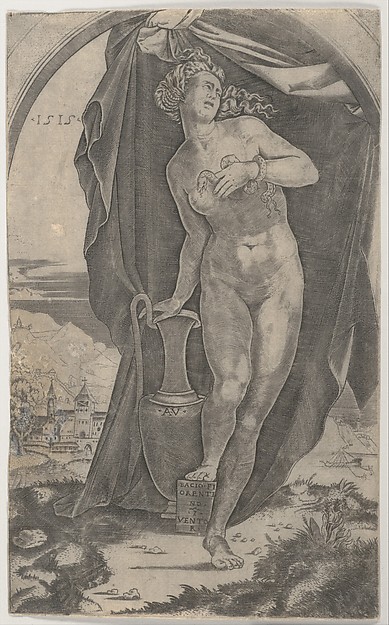 Agostino Veneziano (Agostino dei Musi), Cleopatra