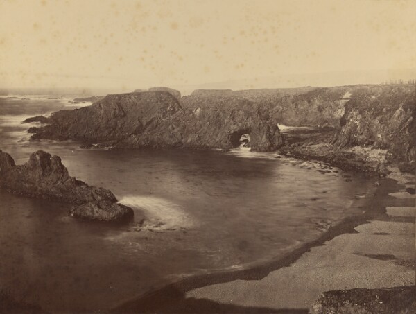 Carleton Watkins, [View of the Pacific Coast] / [Mendocino Coast]