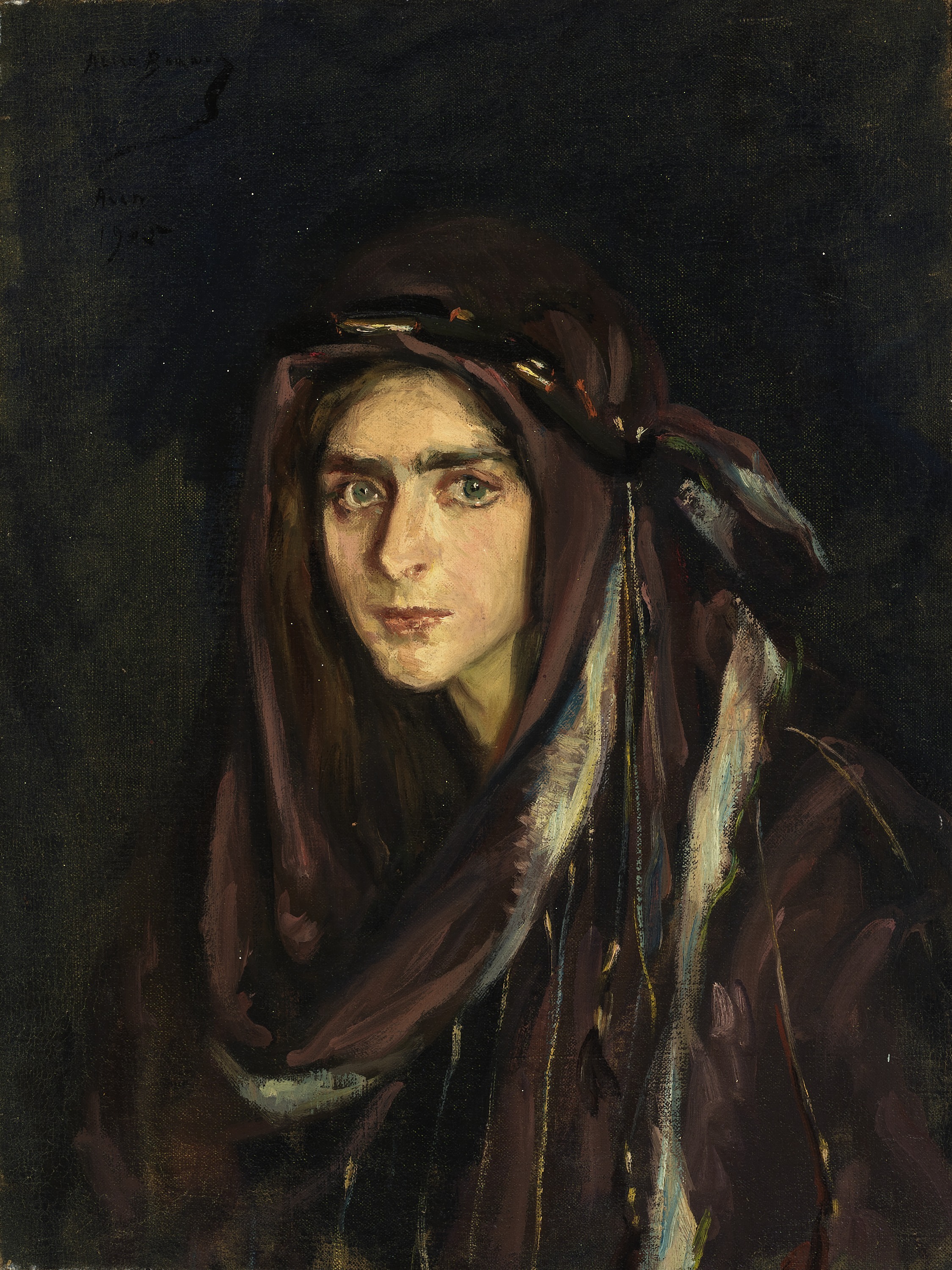 Alice Pike Barney, Laura in Arabian Costume