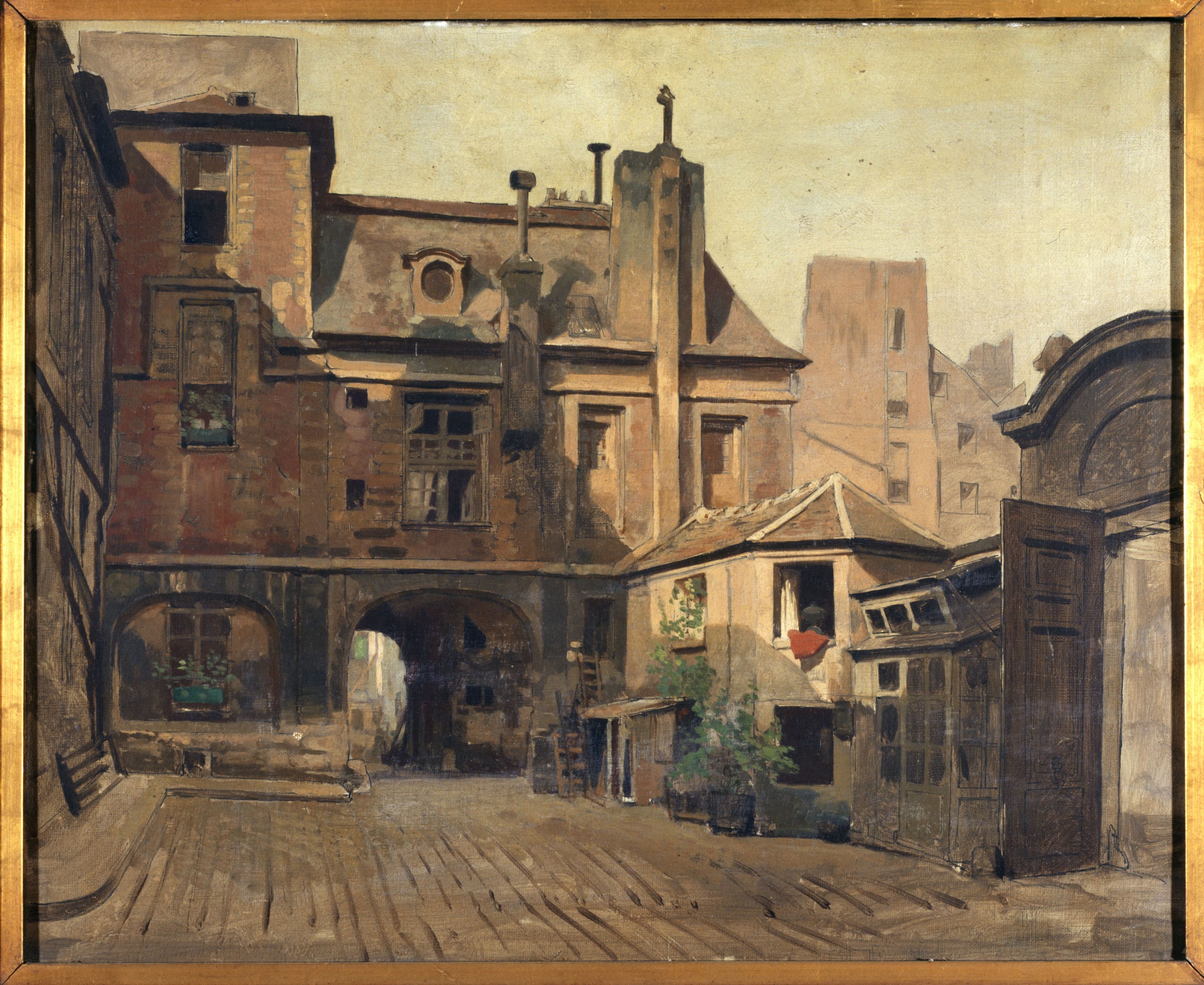 Anonyme, L'hôtel La Vieuville, quai des Célestins, vers 1927