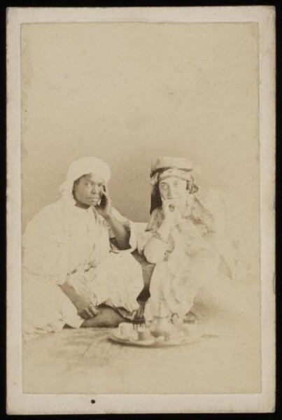 Unknown, A Jewess and her servant