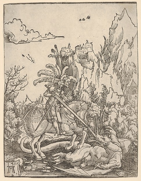 Albrecht Altdorfer, Saint George Killing the Dragon