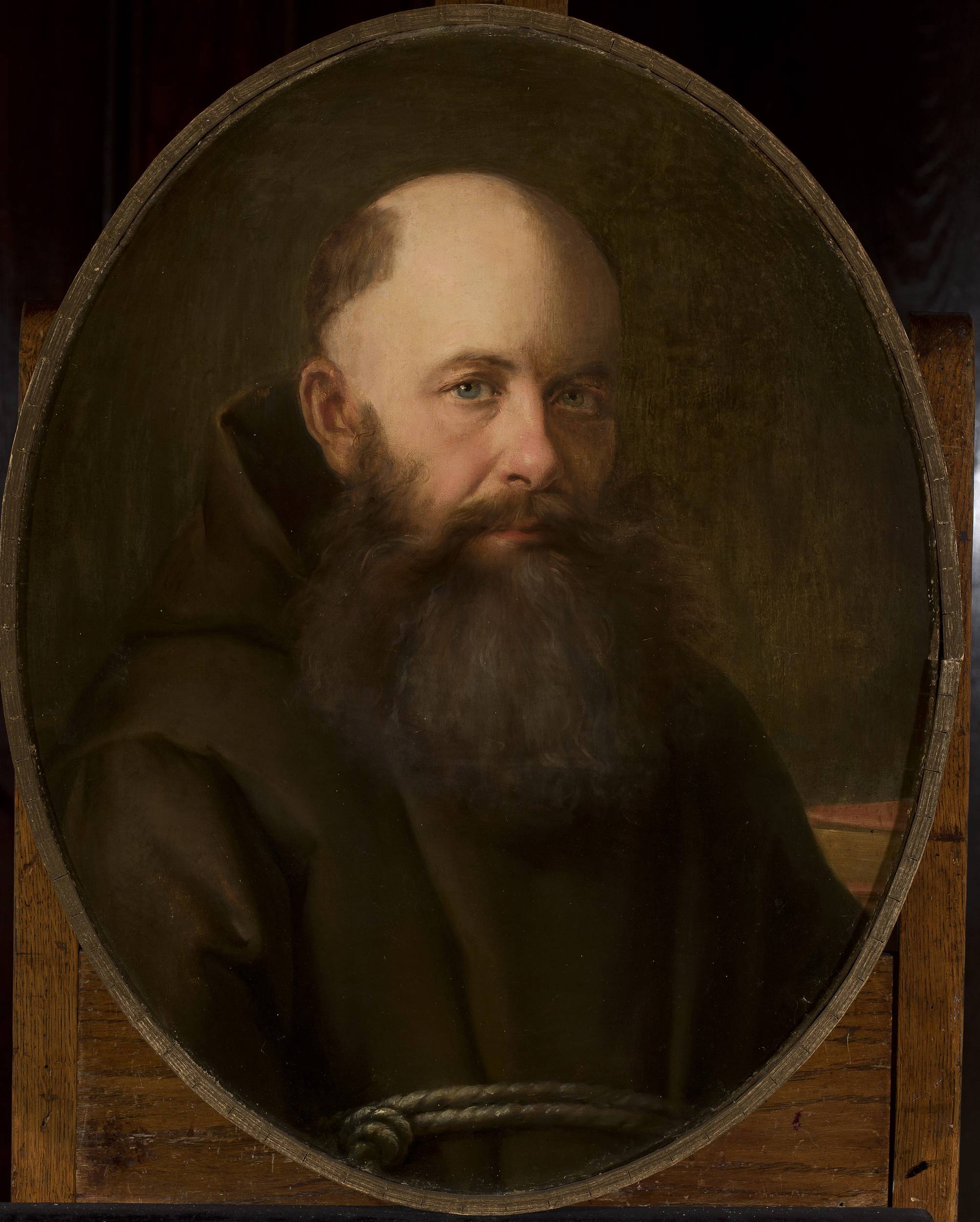 Józef Simmler, Portrait of Capuchin Beniamin Szymański