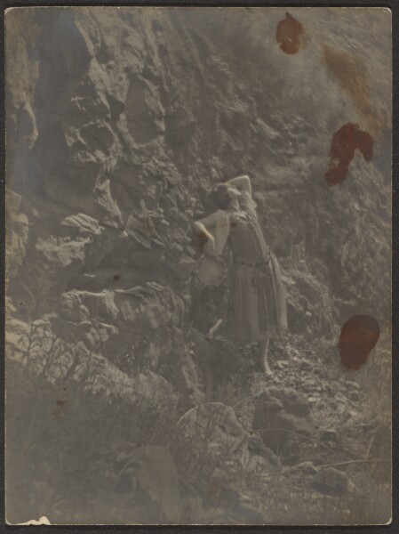 Louis Fleckenstein, [Dancer on Rocks]