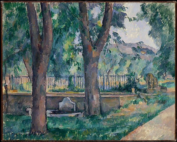 Paul Cézanne, The Pool at Jas de Bouffan