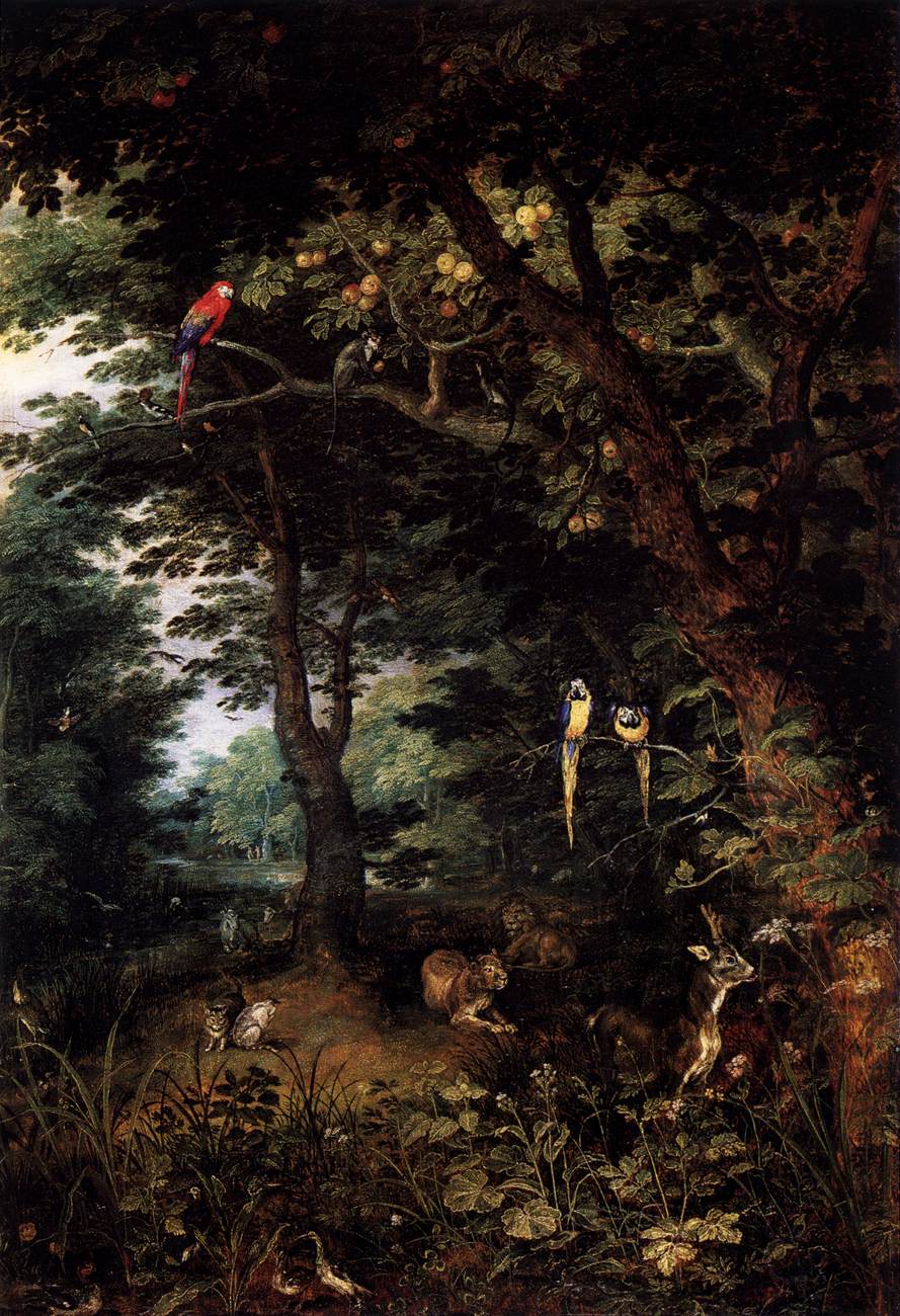 Jan Brueghel the Younger, The Earthly Paradise