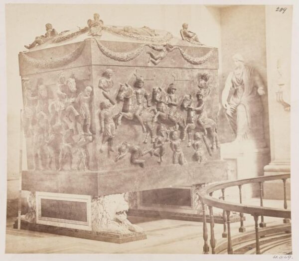 Parker, John Henry, Sculpture - Sarcophagus of Porphyry of S. Helena, A.D. 330